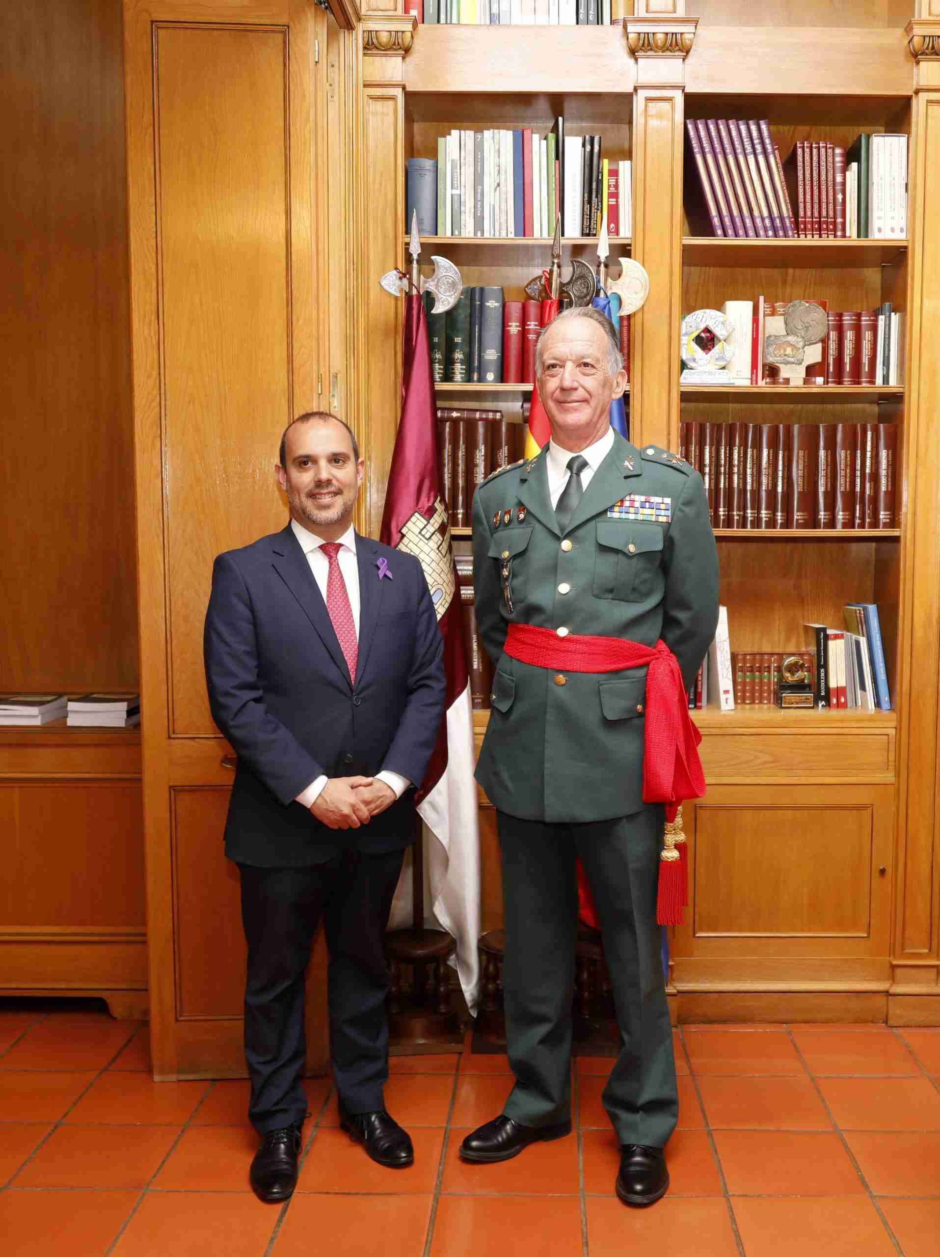 Reunión con el nuevo jefe de la Guardia Civil en Castilla-La Mancha 1