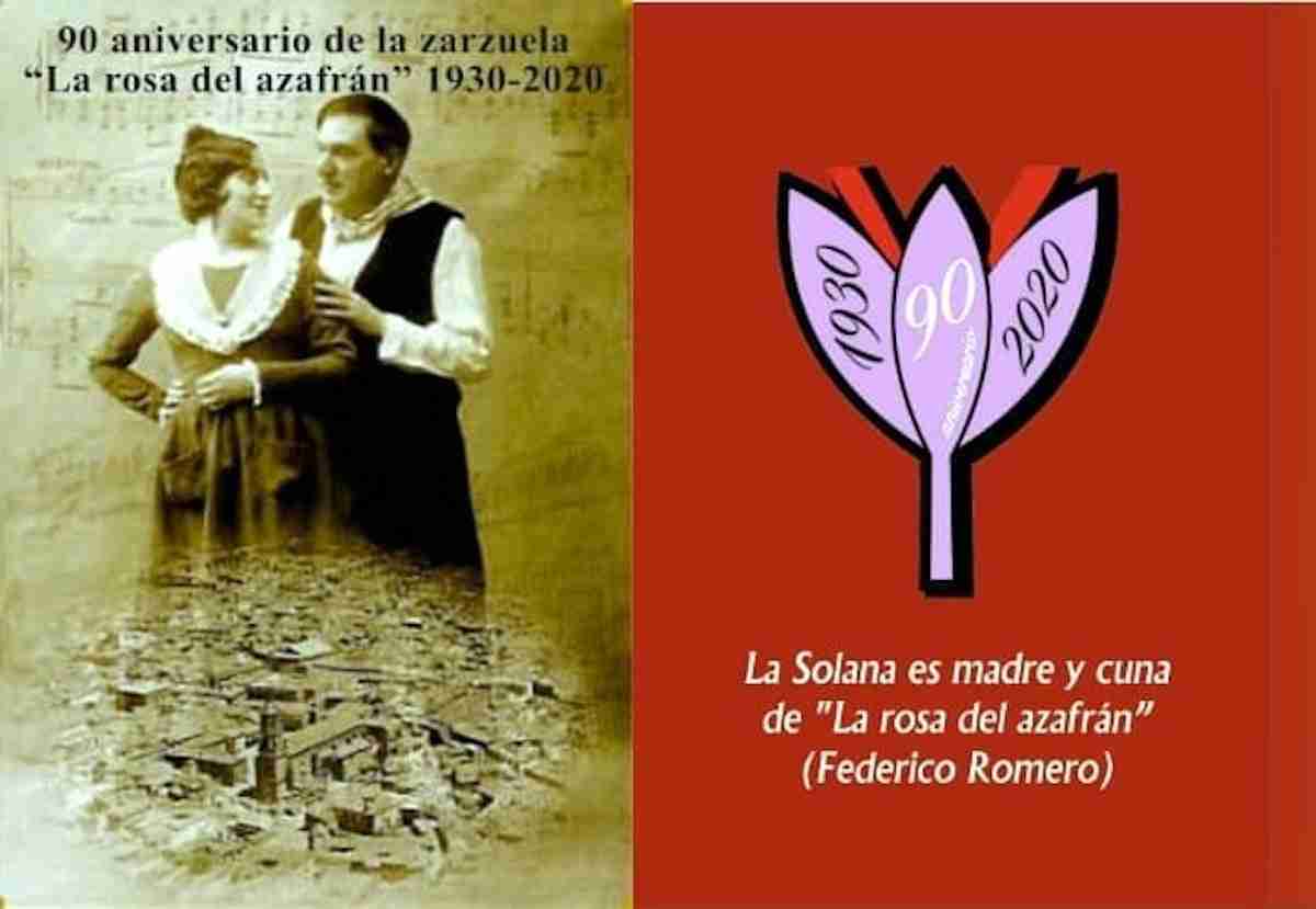 90 Aniversario del estreno de "La Rosa del Azafrán" en el Teatro Calderón de Madrid 1