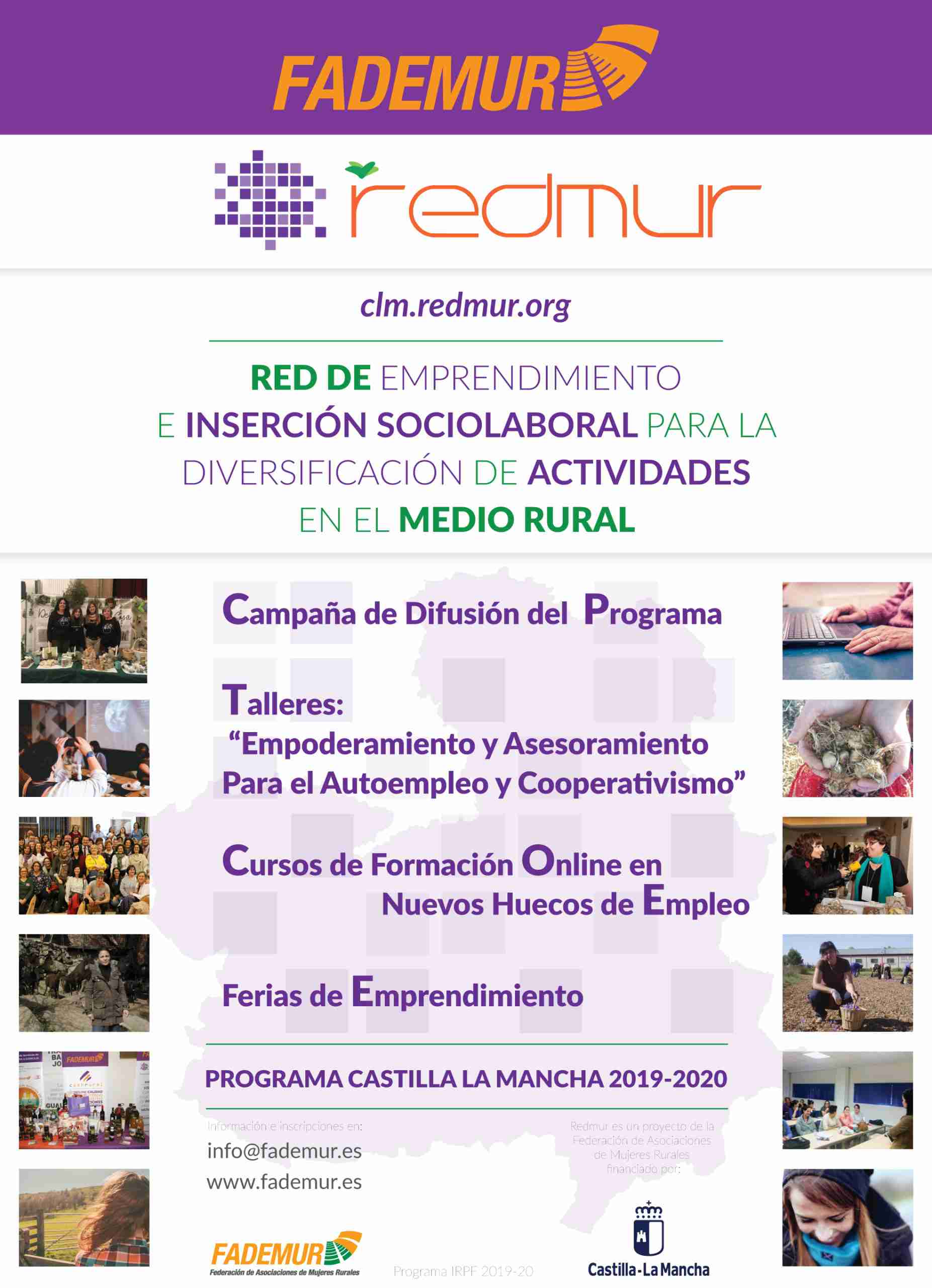 Se sigue desarrollando el programa REDMUR en zonas prioritarias de la provincia de Cuenca 1