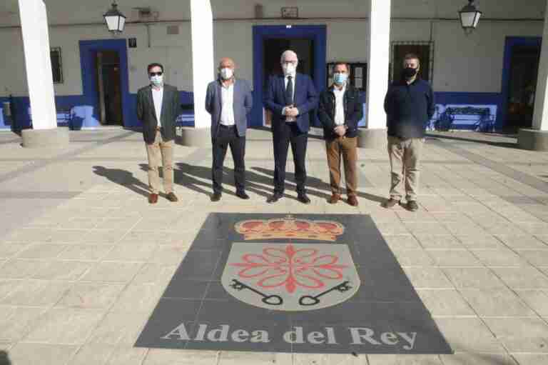 jornada de trabajo en aldea del rey