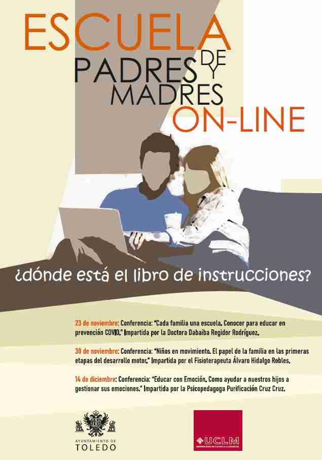 Toledo y la UCLM impulsan la Escuela de Padres y Madres con sesiones online dirigidas a las AMPAS y familias 2