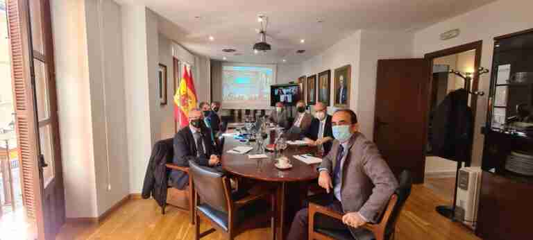 visita nuevo presidente colegio ingeniero caminos visita toledo