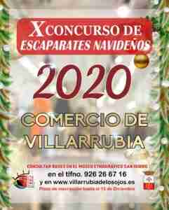 Convocatoria al 10º Concurso de Escaparates Navideños en Villarrubia de los Ojos 1
