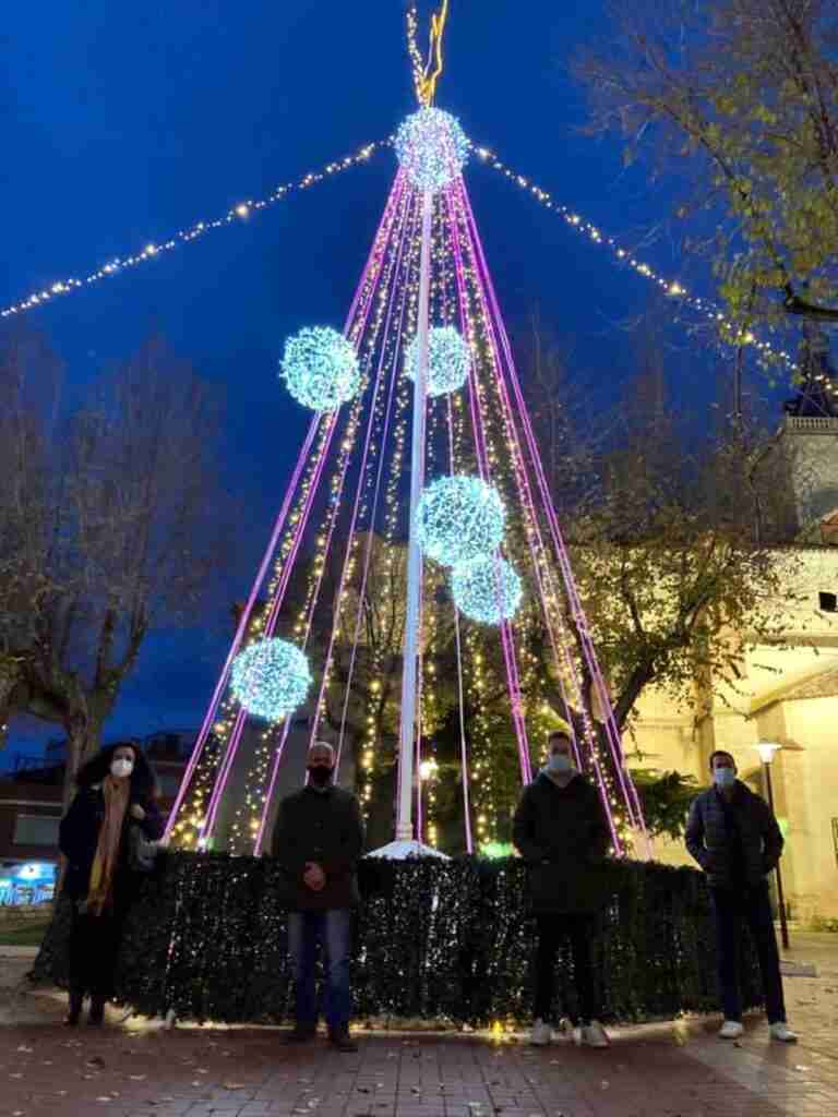 iluminacion navidena villarrubia de los ojos