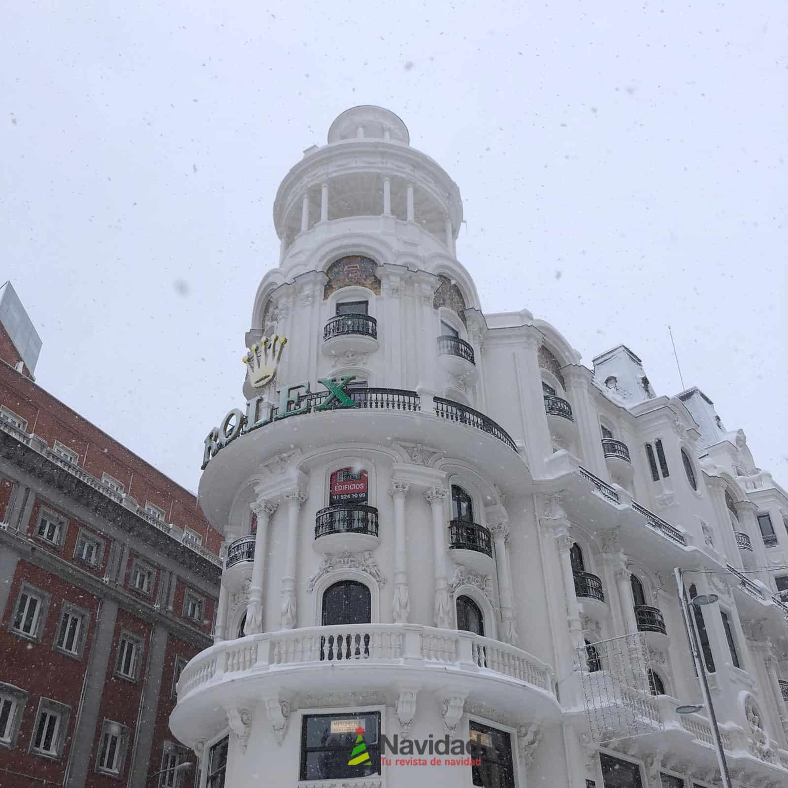 Fotografías de la nevada de enero en Madrid (España) 35