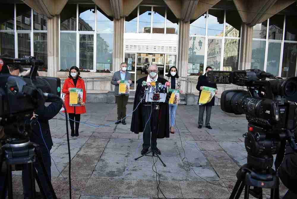 Asociación Española contra el Cáncer en la Plaza Mayor