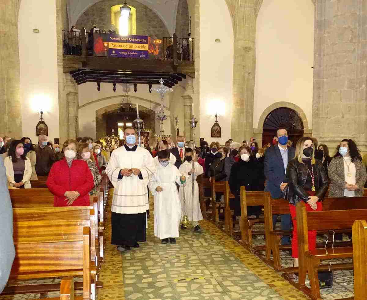 Quintanar celebra el Domingo de Ramos con una Solemne Misa en la Parroquia 1