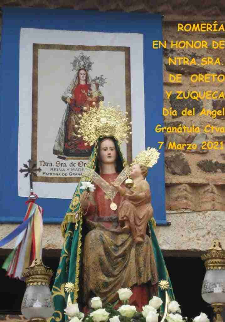 Se suspende la Romería en honor a la Virgen de Oreto y Zuqueda de Granátula de Calatrava, programada para el 7 de marzo 3