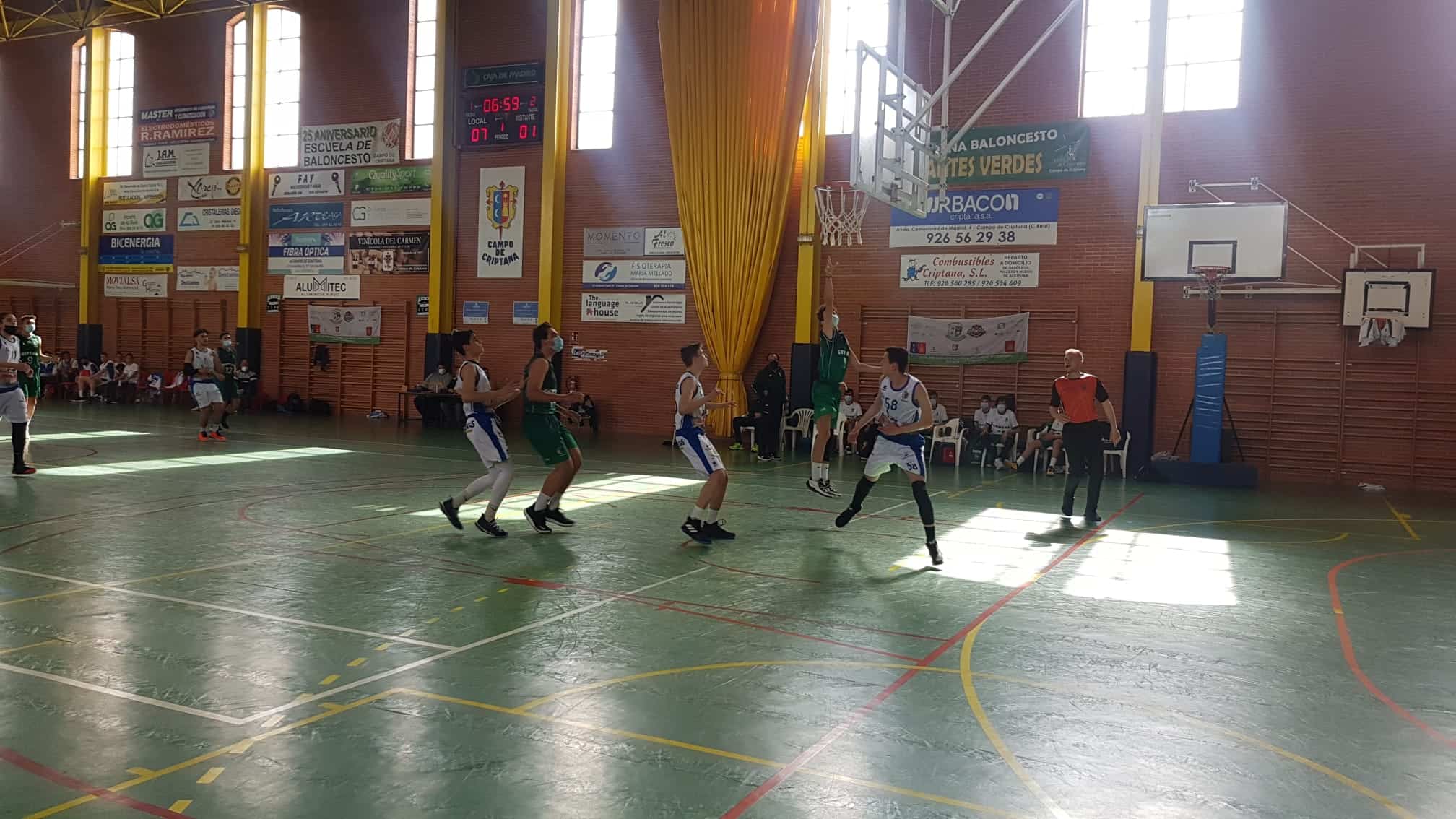 El equipo junior femenino de baloncesto Criptana se alzó con la victoria en la última jornada de liga 28