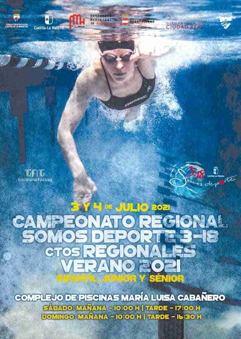 campeonato regional natacion complejo maria luisa cabanero puertollano