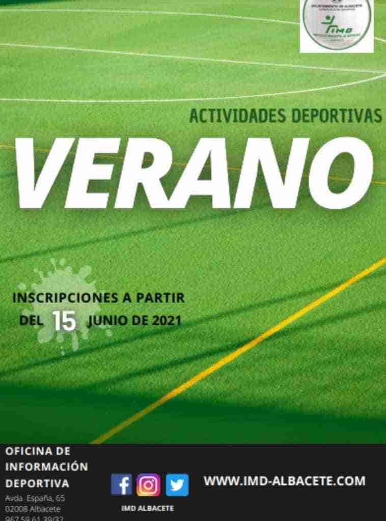 inscripciones actividades deportivas verano albacete