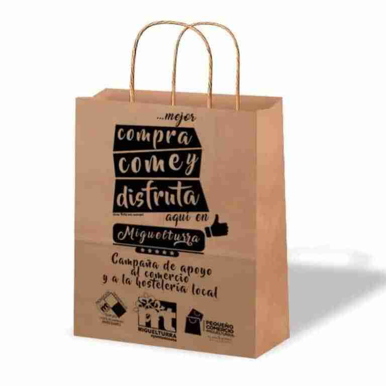 reparten bolsas carton reciclable en miguelturra