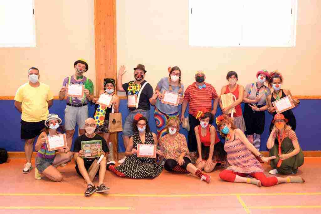 Navarro clausuró el taller de clown impartido por la Escuela de Payasos “Los hijos de Augusto” 2