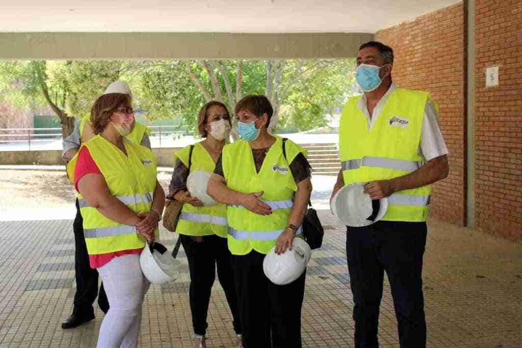 Inversión en obras para colegios e institutos de Almadén por parte del Gobierno regional, asciende a 355.000 euros 3