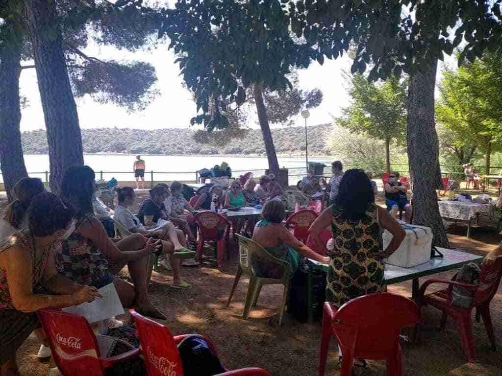 Jornada de convivencia de asociaciones de mujeres de Villarrubia de los Ojos en Lagunas de Ruidera 2
