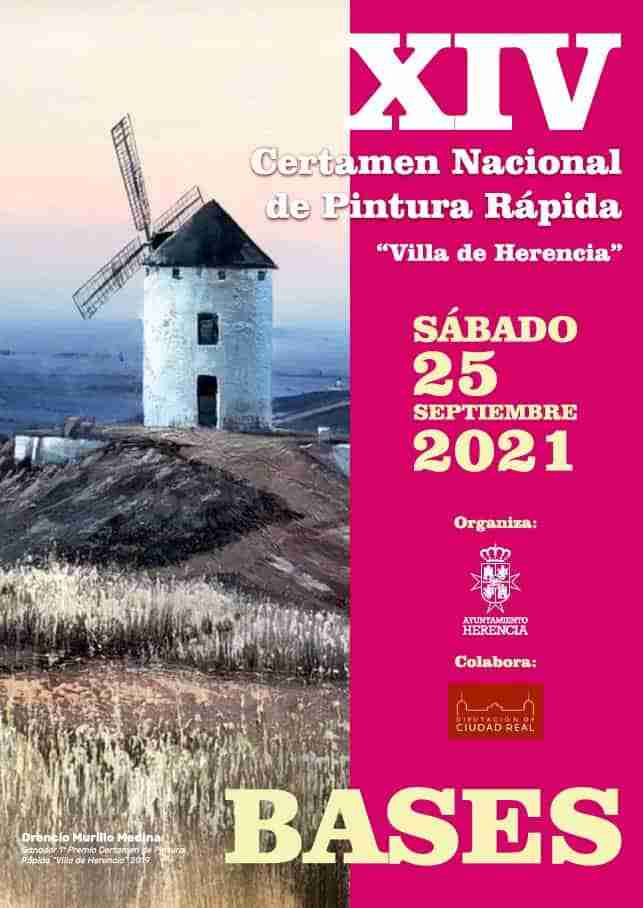 3.000 euros en premios para la nueva edición del Certamen de Pintura Rápida “Villa de Herencia” 1