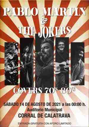 Cierra el ciclo de conciertos de la Semana Cultulra con versiones country rock de los 70 y 80 a cargo de Pablo Martín and The Jokers 1