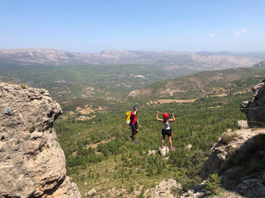 via ferrata monte ardal yeste