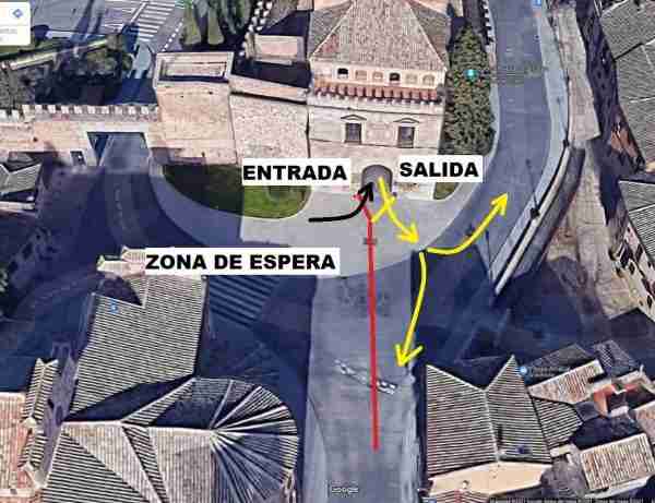 01 Plano informativo Luz Toledo Puerta de Bisagra
