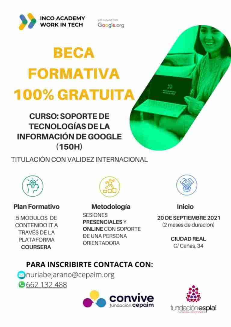 curso tecnologias informacion google en miguelturra