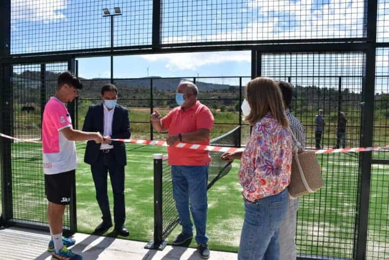 nueva pista de padel en alcala de la vega cuenca