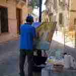El Arte resurge en las calles de Quintanar de la Orden gracias al IV Certamen de Pintura Rápida 10