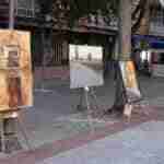 El Arte resurge en las calles de Quintanar de la Orden gracias al IV Certamen de Pintura Rápida 2