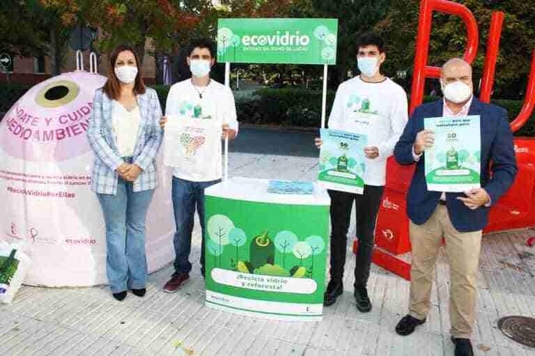 reciclo y reforesto puertollano ecovidrio