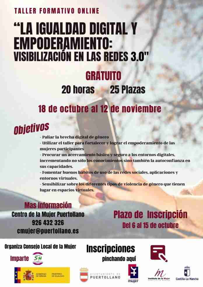 taller de igualdad visibilizacion en las redes en puertollano taller de igualdad visibilizacion en las redes en puertollano