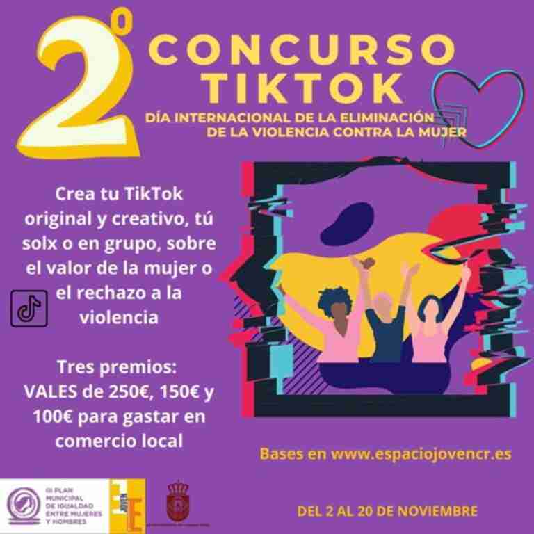concurso tiktok eliminaicon violencia mujer ciudad real