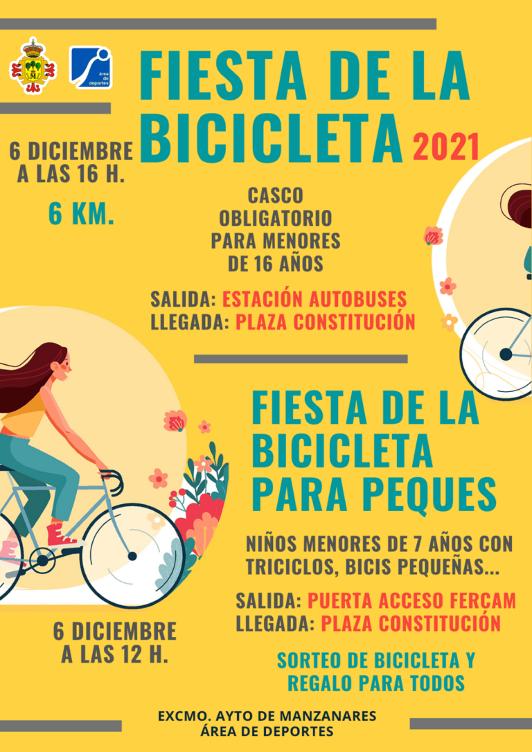 fiesta de la bicicleta manzanares