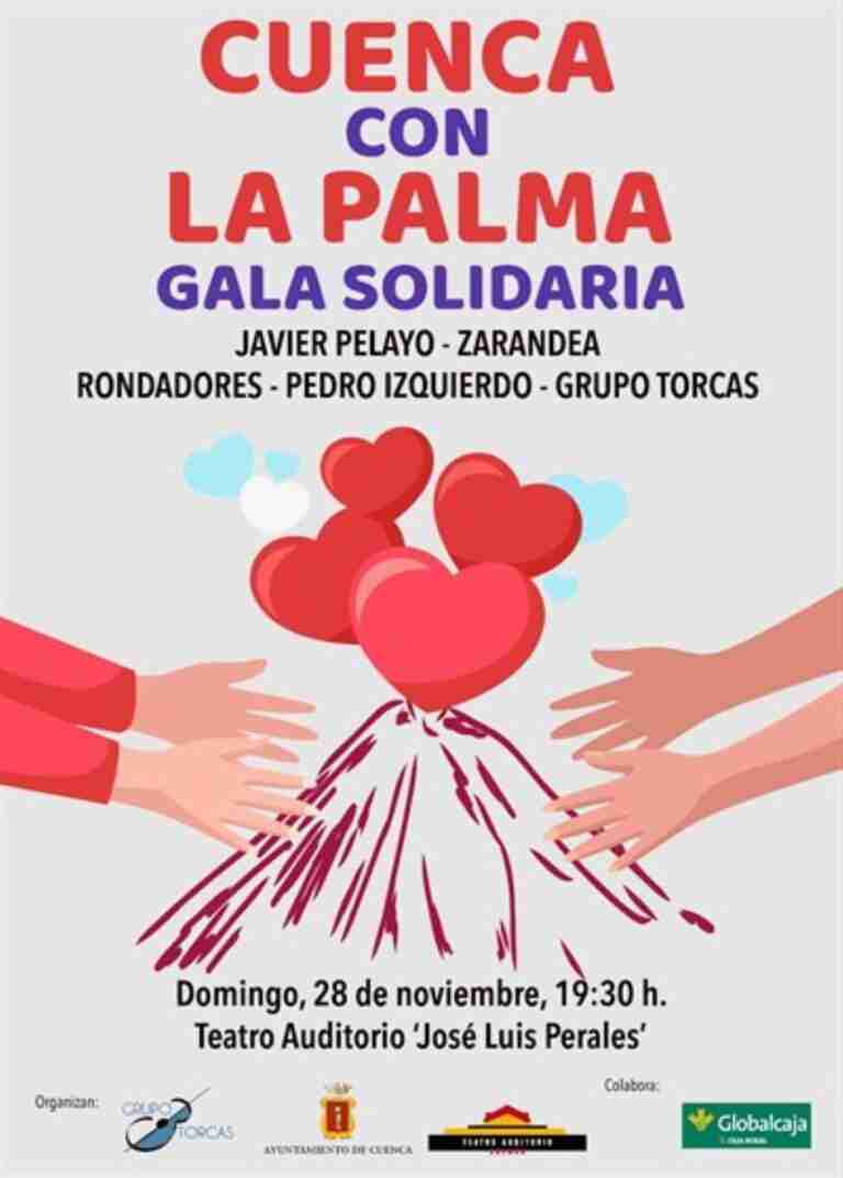 gala solidaria cuenca con la palma