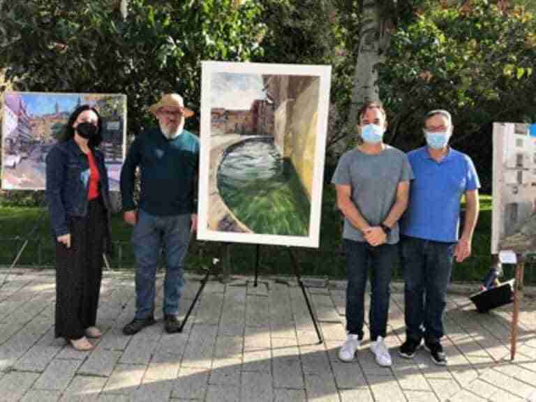 ganadores certamen pintura rapida ciudad de cuenca