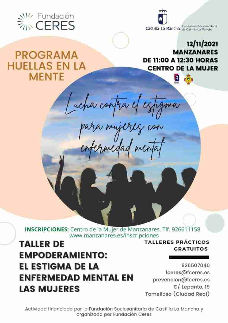 taller estigma enfermedad mental mujers manzanares