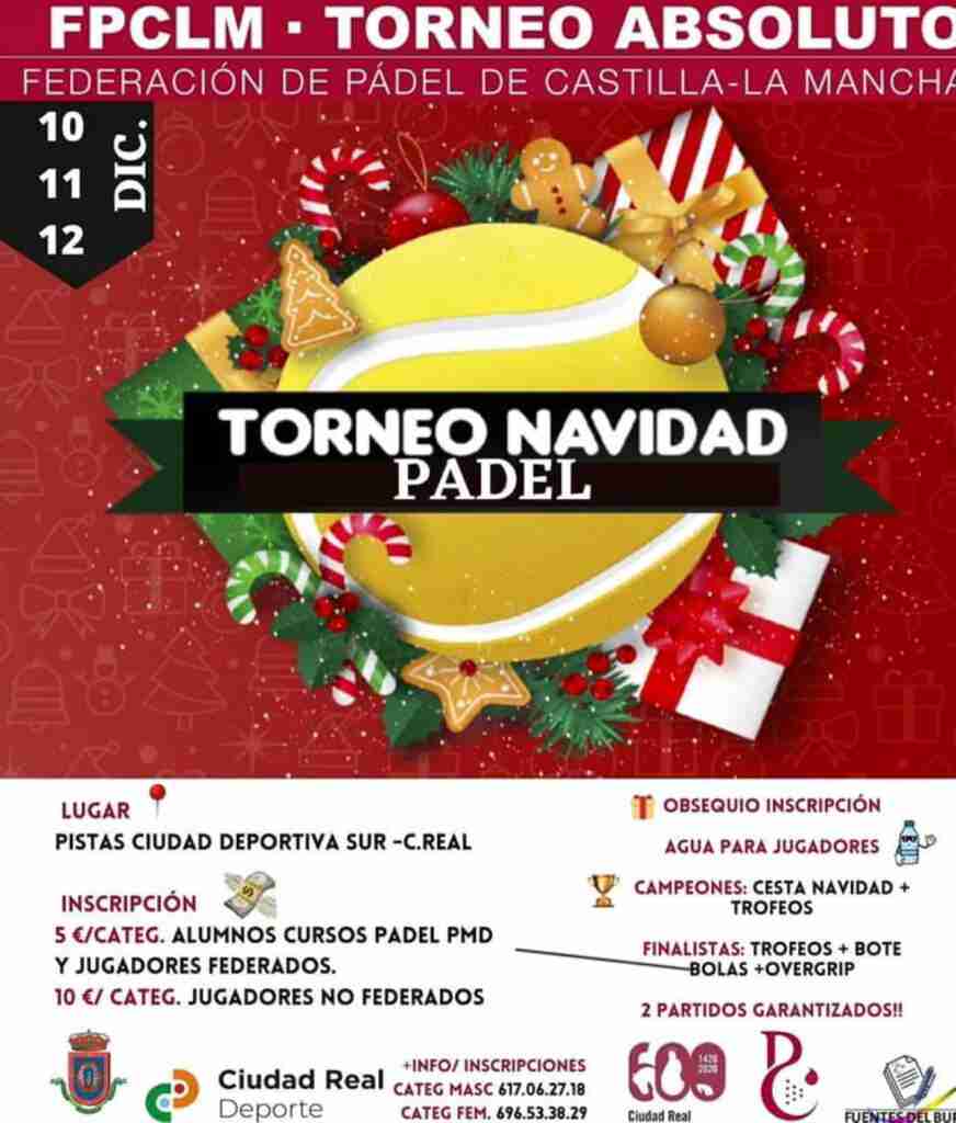 torneo navidad padel ciudad real