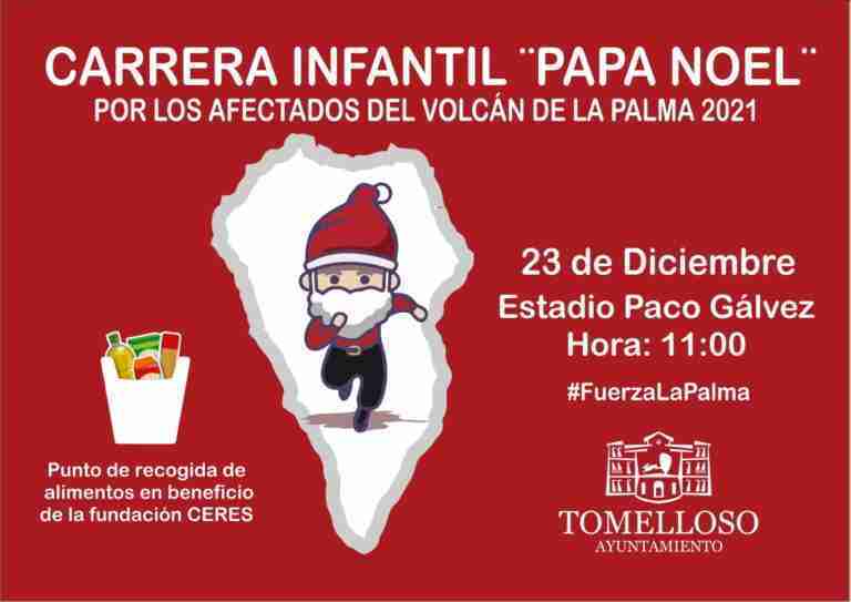 carrera infantil papa noel tomelloso