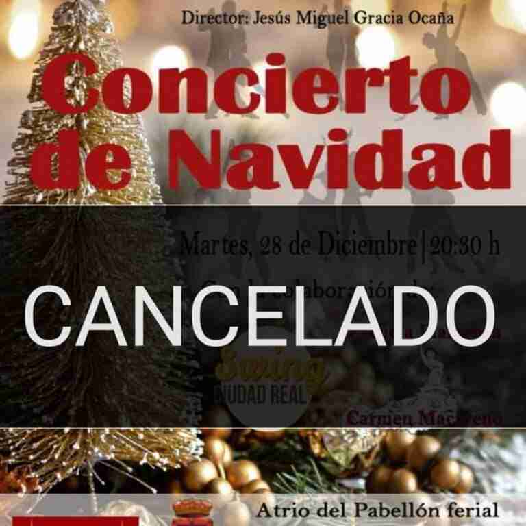 cancelado concierto de navidad