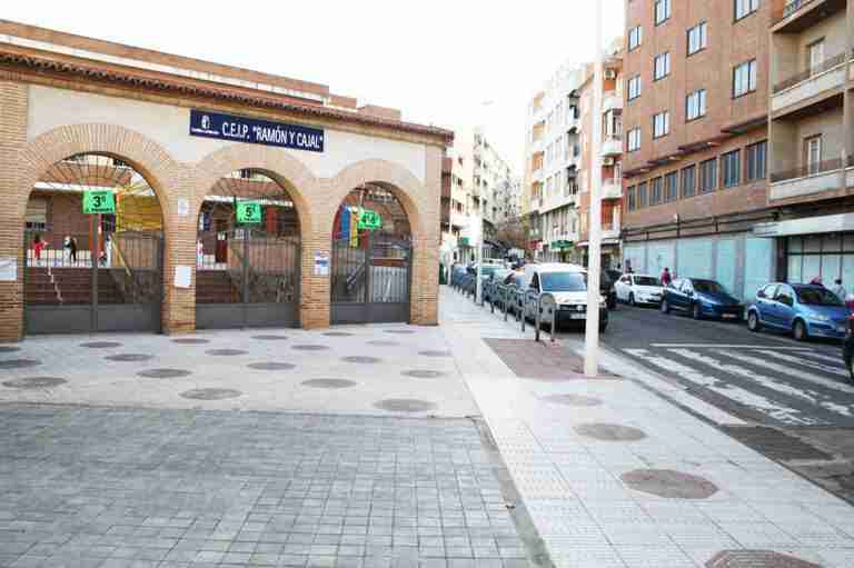 obras colegio ramon y cajal puertollano