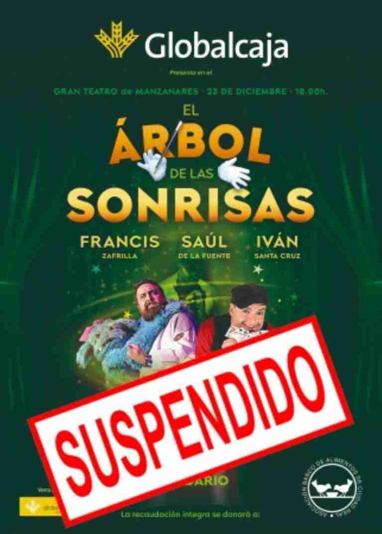 suspendido el arbol de las sonrisas manzanares