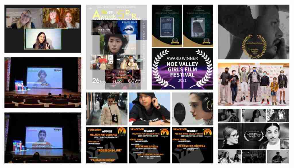 Temporada de festivales y premios para los alumnos de Casa del Cine 13