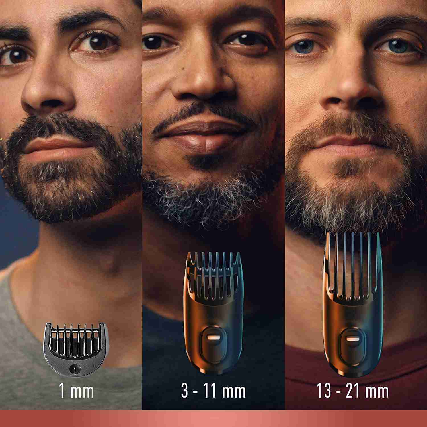 King C. Gillette Recortadora Barba Hombre Inalámbrica + 3 Peines  Online