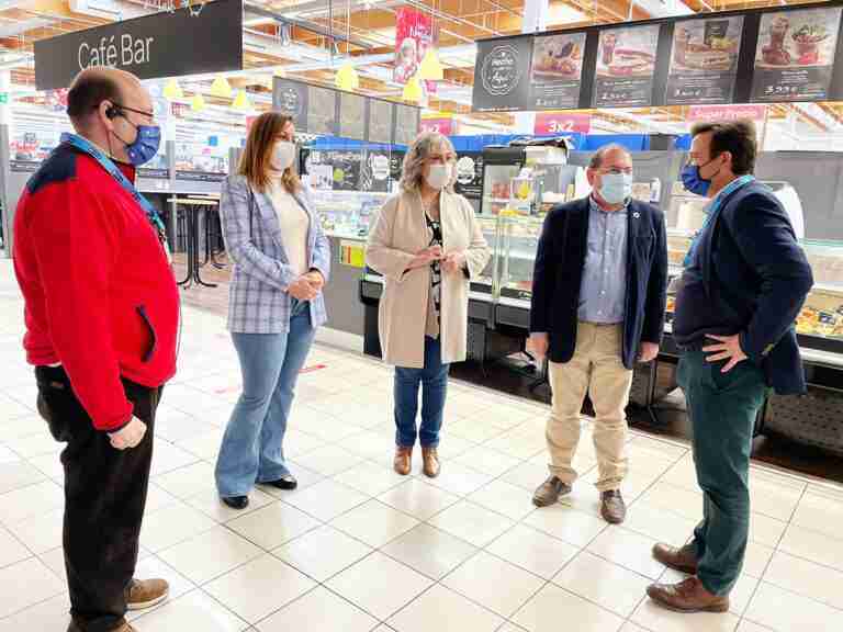 alcalde puertollano visito carrefour