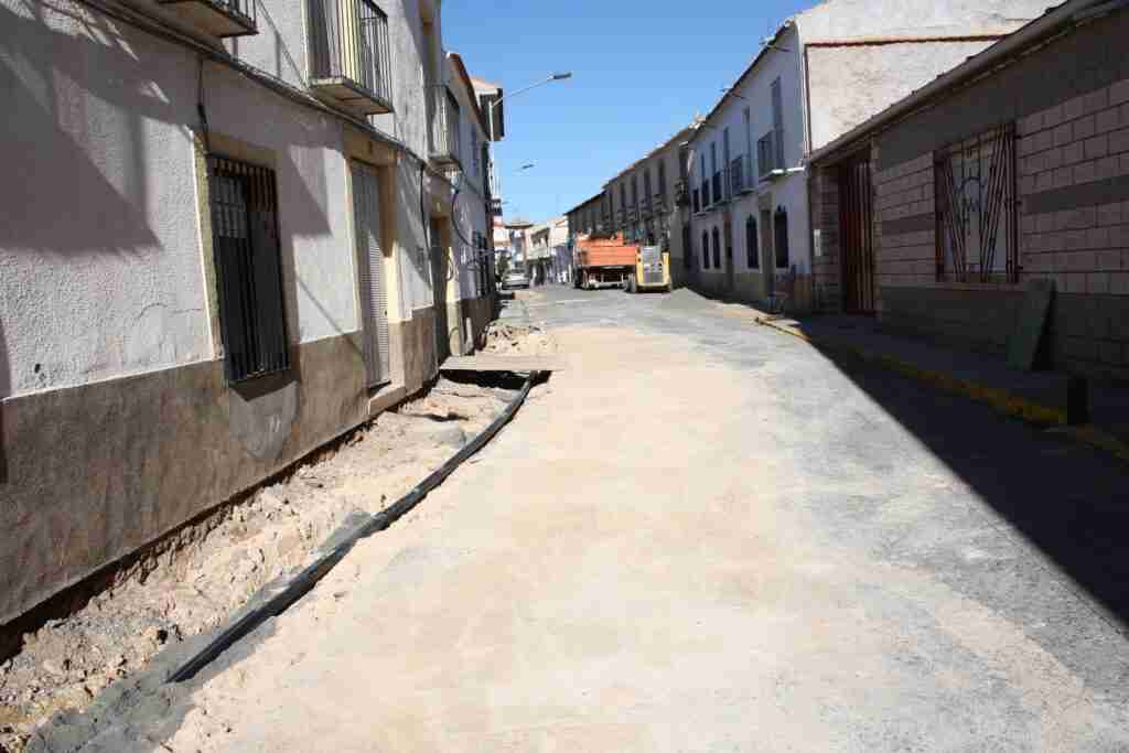 El Ayuntamiento de Torralba de Calatrava empezó las obras en al calle Severo Ochoa 3
