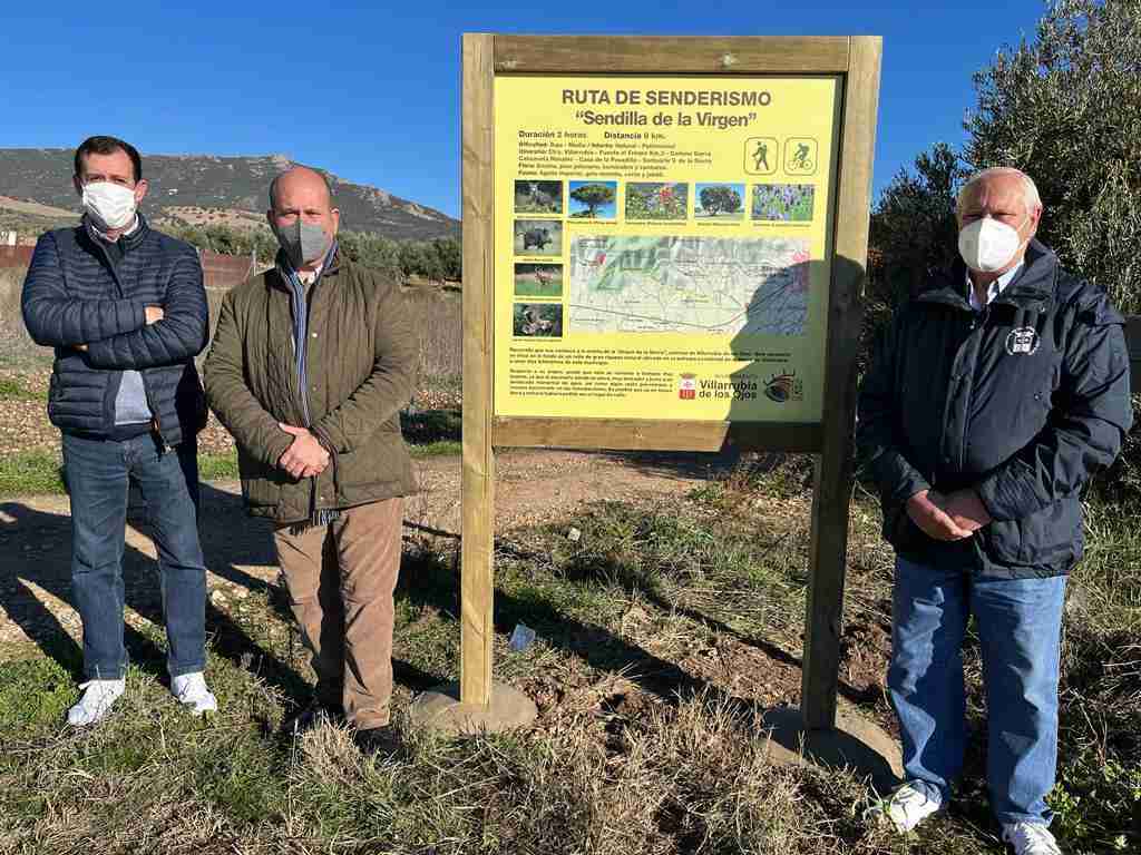 El Ayuntamiento de Villarrubia de los Ojos empezó la señalización de 4 rutas de senderismo y mountain bike 1