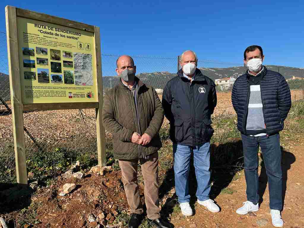 El Ayuntamiento de Villarrubia de los Ojos empezó la señalización de 4 rutas de senderismo y mountain bike 4