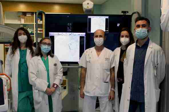Cirujanos generales y radiólogos vasculares de Albacete planifican de forma conjunta las cirugías de cánceres de esófago 2