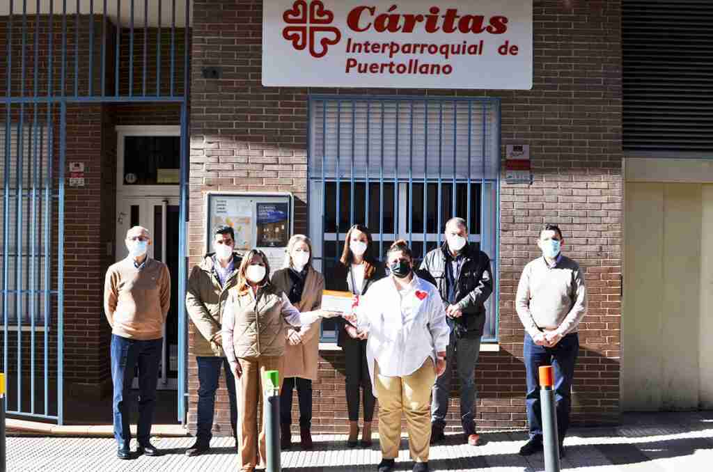 donacion a caritas de repsol puertollano