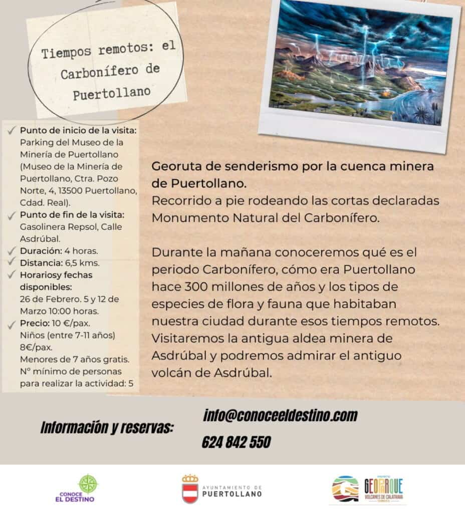 Rutas senderistas y viajes en globo para hacer turismo activo por el carbonífero de Puertollano 2