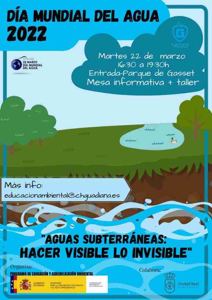 La Confederación Hidrográfica del Guadiana organiza una actividad en el Parque de Gasset para celebrar el Día Mundial del Agua 2022 2