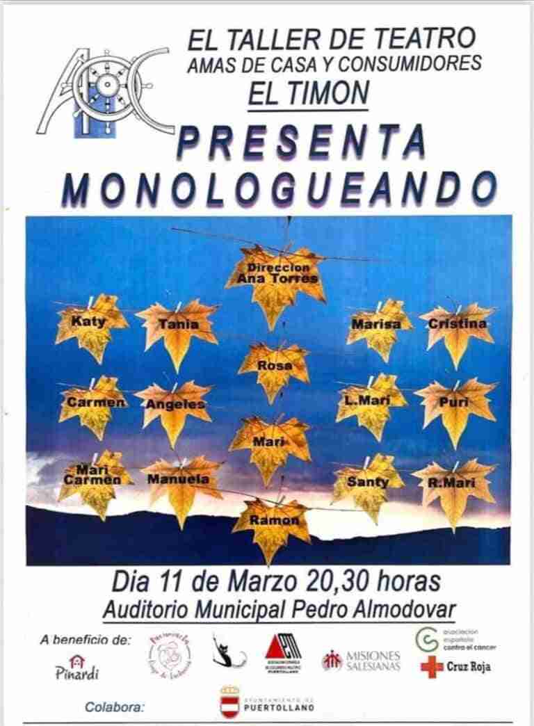 teatro monologueando puertollano
